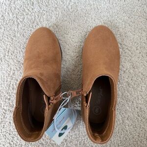 Tan Suede Ankle Boots